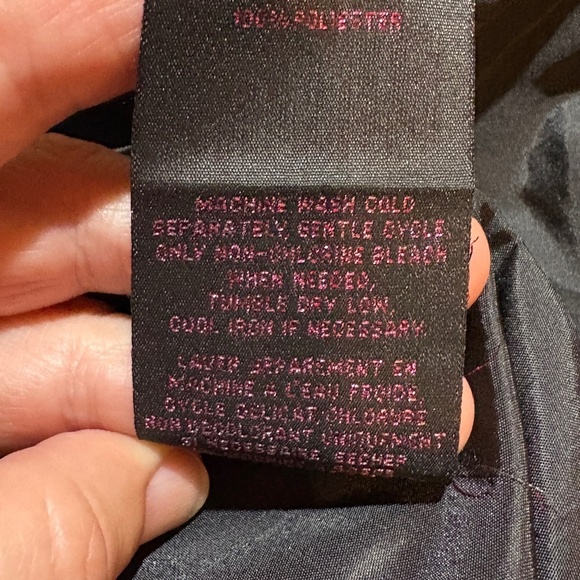 Betsey Johnson Womens Rain Trench Coat Sz S Button & Zip Midi Detective Jacket - Picture 11 of 16